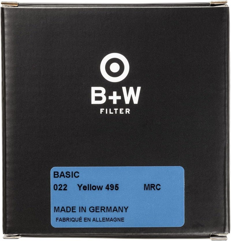 BW 39mm Basic Black & White (Yellow) MRC 022M Glass Filter - Image 3